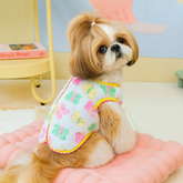 KUTKUT Warm Fleece Small Dogs & Cat Outfit With Butterfly Design, Stylish Winter Lightweight Jacket For ShihTzu, ToyPoodle, Papillon, JackRussell etc